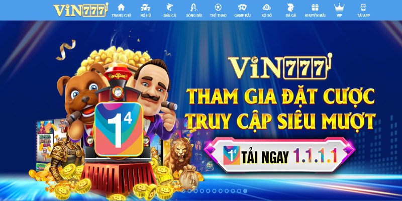 Đảm bảo truy cập đúng link do Vin777 cấp
