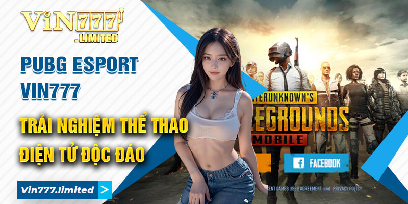 Pubg Esport Vin777 - Trải Nghiệm Thể Thao Điện Tử Độc Đáo